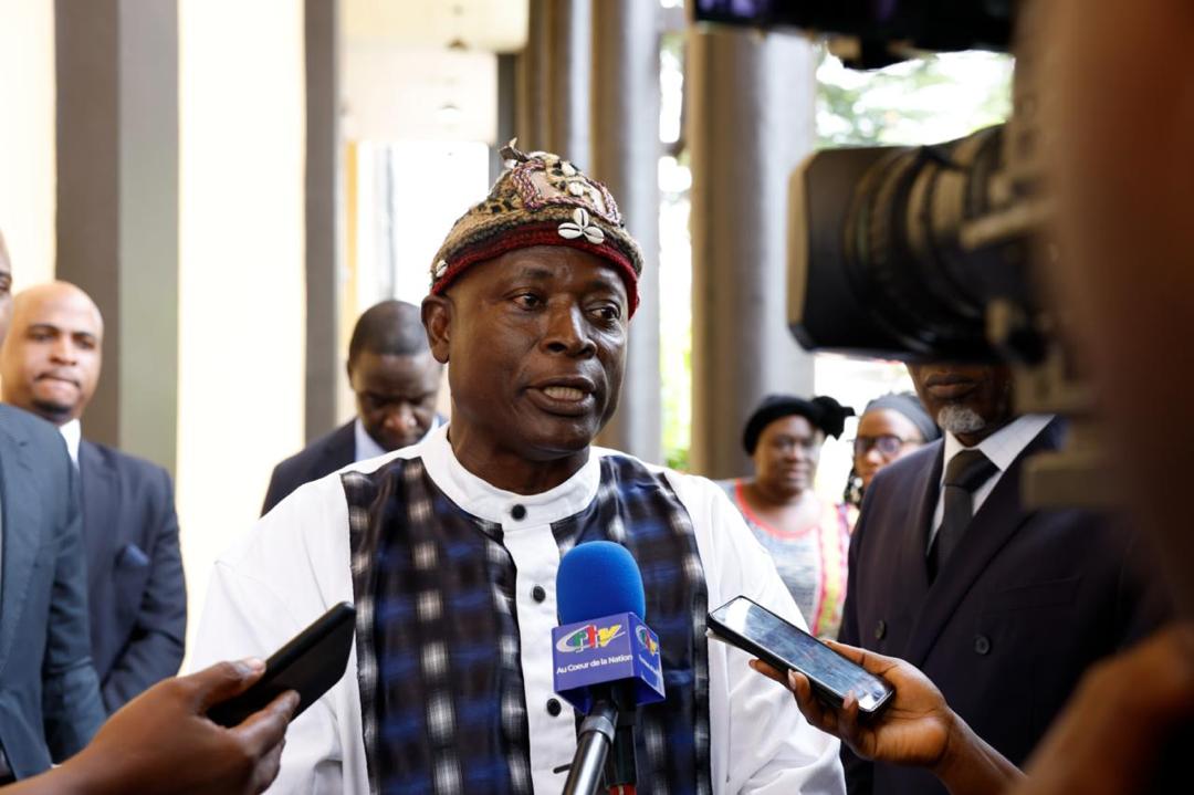 His Royal Majesty Dr. Ekoka Molindo Andrew, Chief of the village